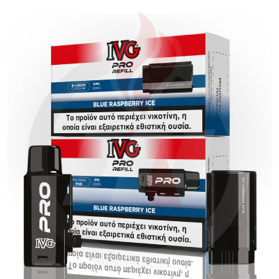 IVG Pro Blue Raspberry Ice Refill 20mg